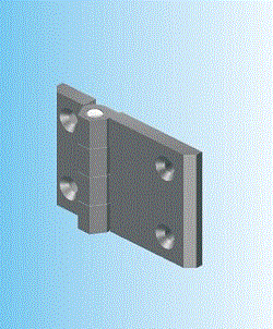 精鑄不銹鋼機柜合頁鉸鏈63 50 6